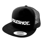 HOLESHOT Moto - Adult Trucker Hat - Black